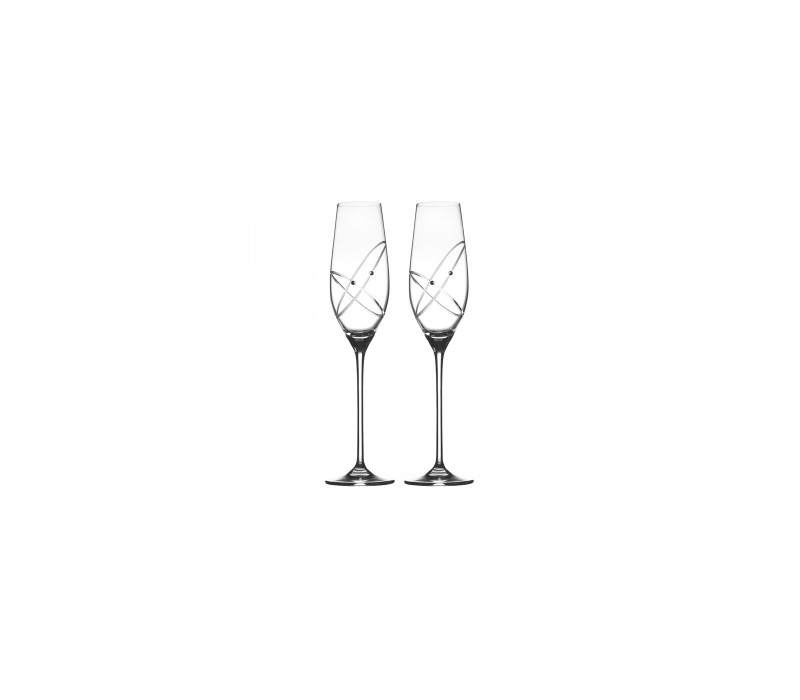 Royal Doulton Toasting Flutes Champagneglas With this Ring 0,16 l, per 2