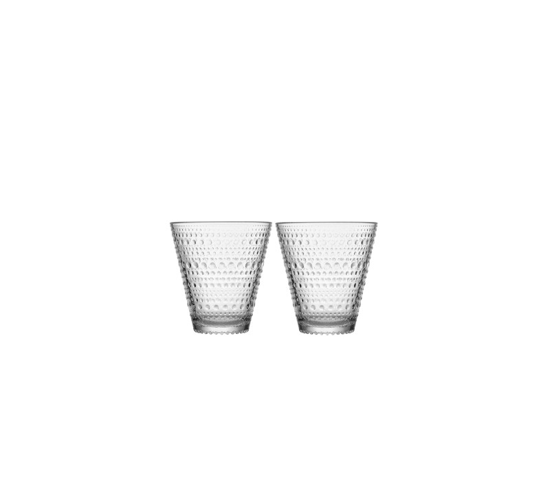 Iittala Kastehelmi Waterglas 0,30 l Clear, per 2