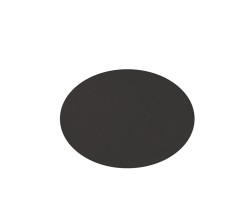 Mesapiu Placemats lederlook ovaal zwart 33 x 45 cm, per 6 thumbnail