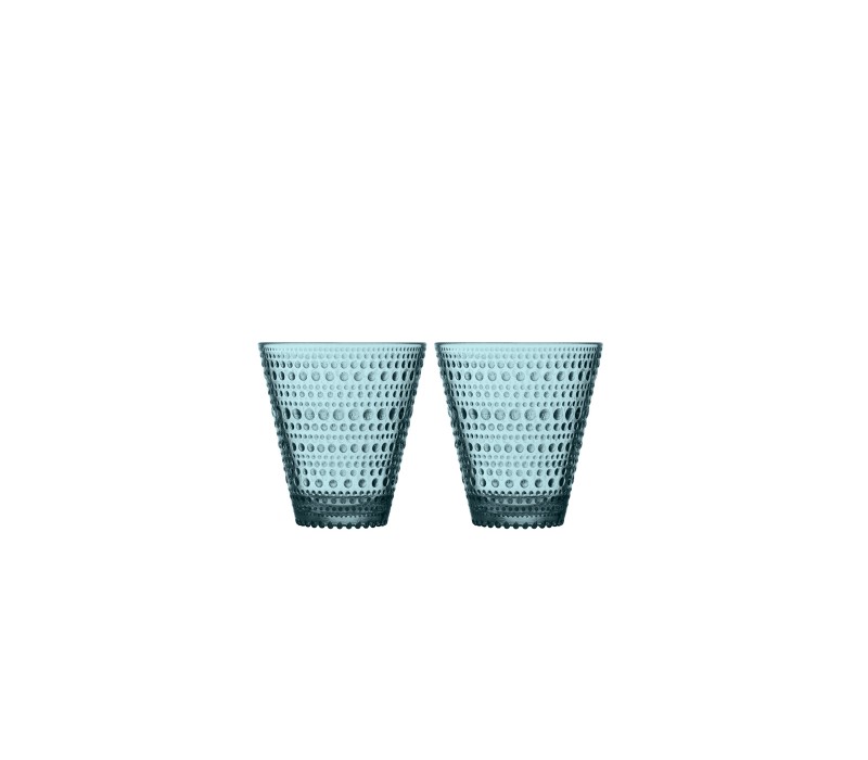 Iittala Kastehelmi Waterglas 0,30 l Zeeblauw, per 2