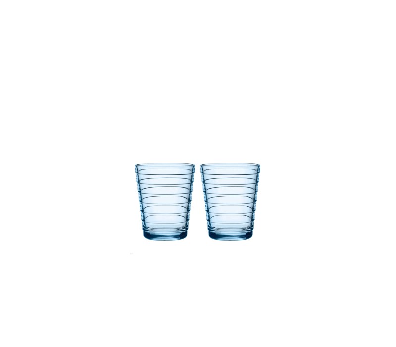 Iittala Aino Aalto Waterglas 0,22 l Aqua, per 2