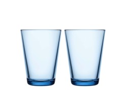 Iittala Kartio Waterglas 0,40 l Aqua, per 2 thumbnail