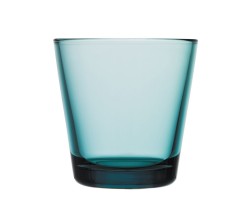 Iittala Kartio Waterglas 0,21 l Zeeblauw, per 2 thumbnail