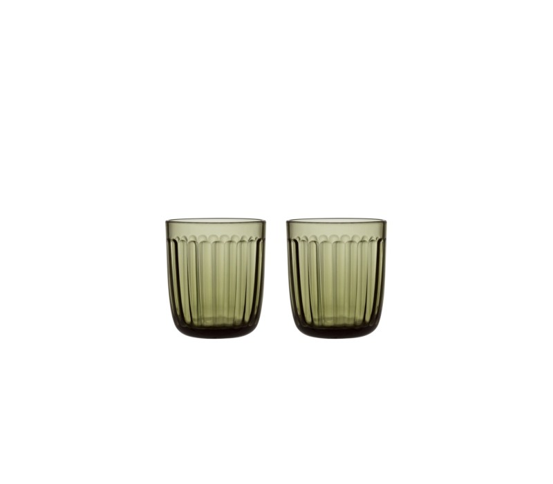 Iittala Raami Waterglas 0,26 l mosgroen, per 2