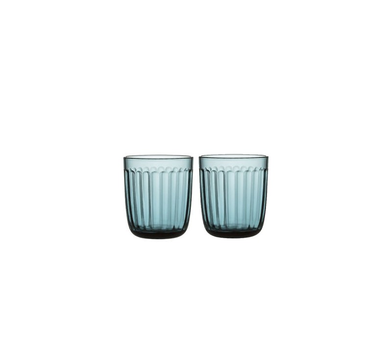 Iittala Raami Waterglas 0,26 l zeeblauw, per 2