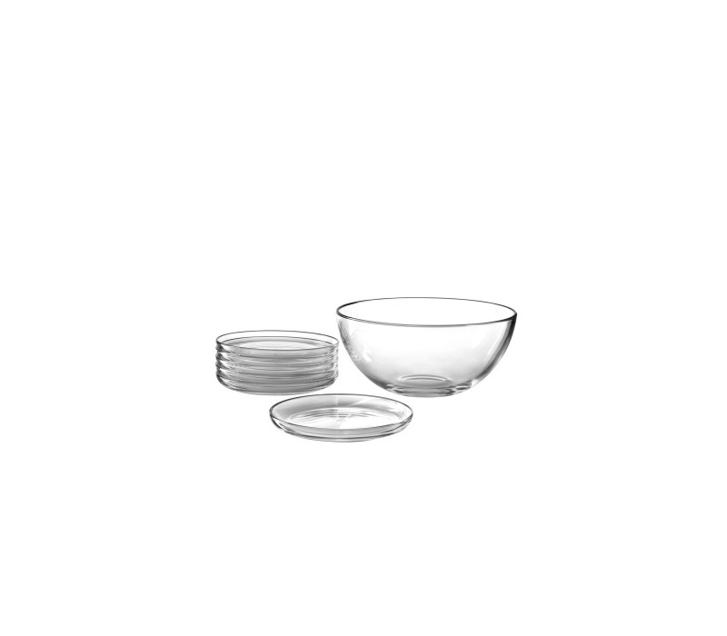 Leonardo Cucina Schalenset van glas 5 delig