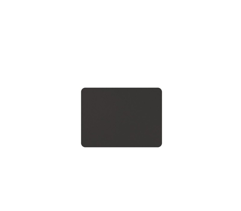Mesapiu Placemats lederlook zwart 33 x 45 cm, per 6