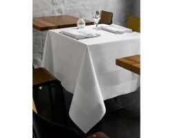 De Witte Lietaer Tafelkleed 160 x 310 cm met 8 servetten
