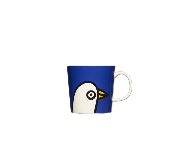 Iittala Oiva Toikka Mok 0,3 l Birdie Blauw