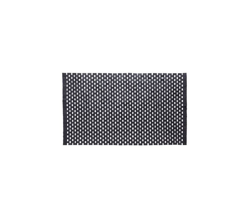 Sealskin Woodblock Badmat - 52 x 90 cm - Zwart