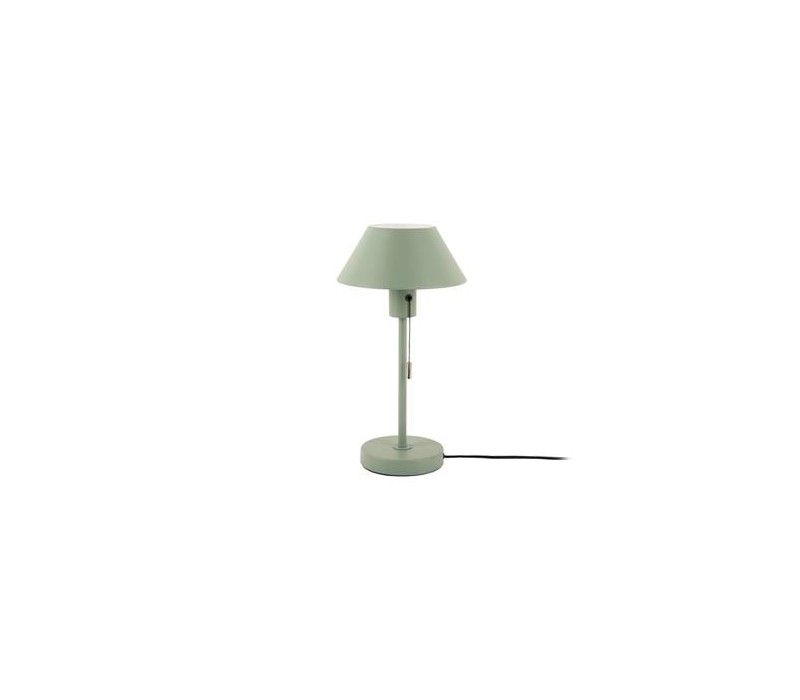 Leitmotiv - Table lamp Office Retro metal grayed jade