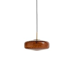 vtwonen Hanglamp Pleat - Antiek Bruin - Ã30cm