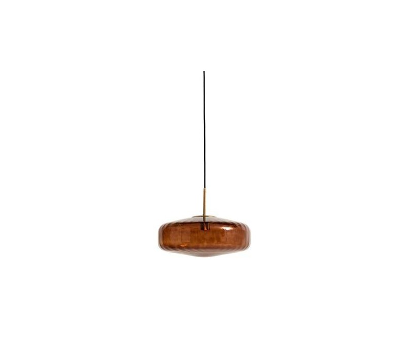 vtwonen Hanglamp Pleat - Antiek Bruin - Ã30cm