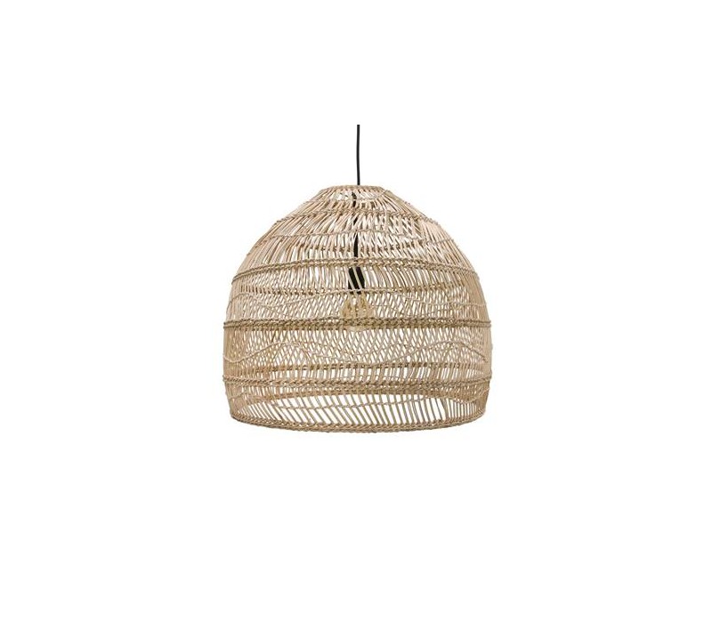 HKliving Wicker Rieten Hanglamp M